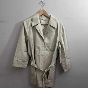 Eddie Bauer Light Tan Women's Trench Coat